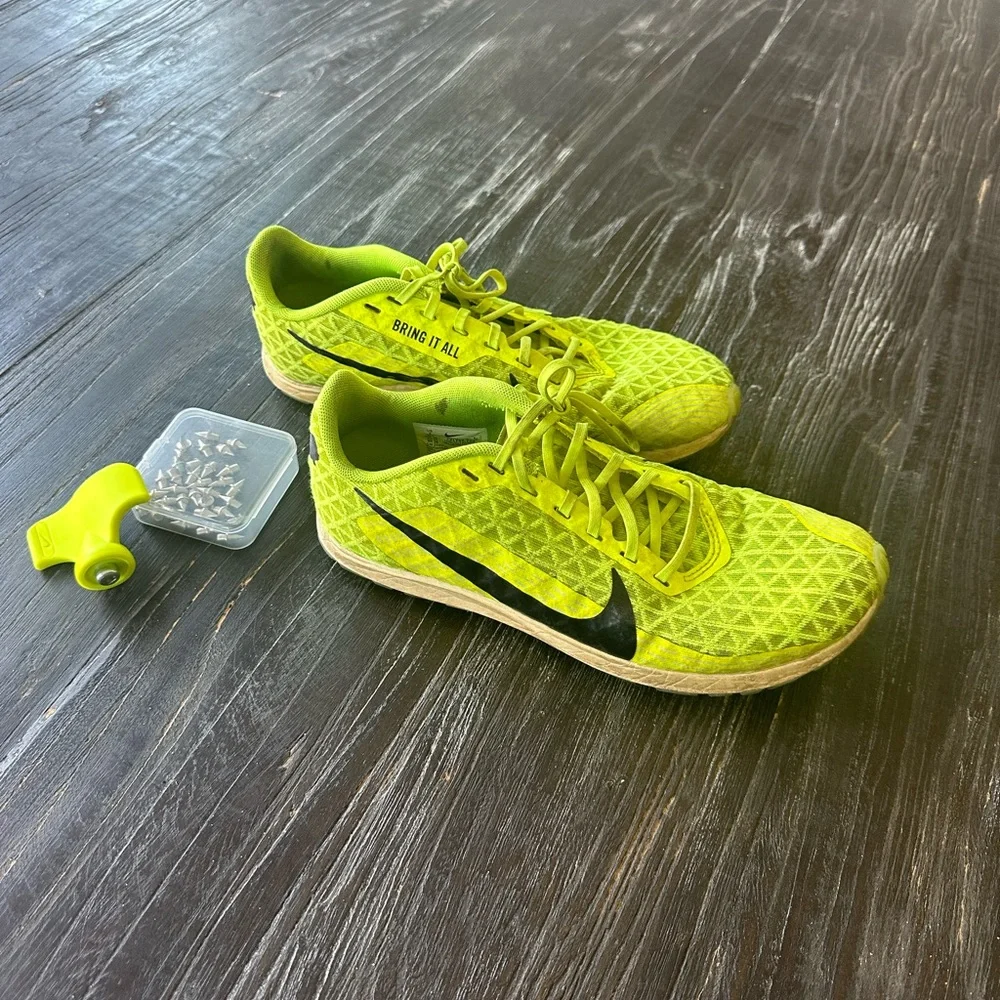 Nike Zoom Rival Track and Cross Country Spikes, mens size 7, women's 8.5